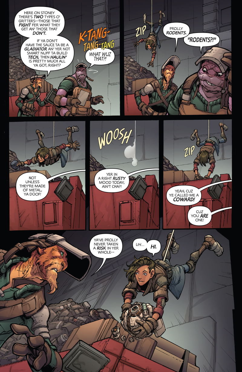 Illustration for article titled An Exclusive Look Inside the Surprise New Comixology Original Series, Stone Star